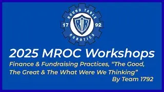 Finance & Fundraising Practices - 2025 MROC Workshop