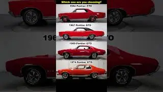 1964 - 1974 Pontiac GTO