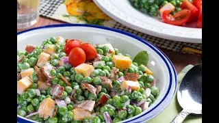 Easy Peasy Pea Salad