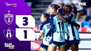 PACHUCA 3-1 ATLAS | RESUMEN | LIGA MX FEMENIL | APERTURA 2025 | JORNADA 8