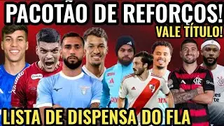 FLAMENGO COMEÇA ANO DISPUTANDO TITULOS! JOGADORES DISPENSADOS FLAMENGO! FLAMENGO MIRA CONTRATAÇÕES!