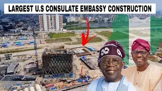 Inside the New U.S. Consulate Project in Lagos | Massive Construction Update