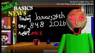 Daily Baldi&rsquo;s Basics News: Day 848