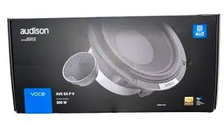 Yeni Audison Voce AVK 6A P II Komponent Kutu A&ccedil;ılımı / Unboxing