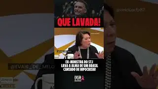💥 Verdade que o Brasil precisa ouvir! A Jurista Eliana Calmon falou por milh&otilde;es de brasileiros
