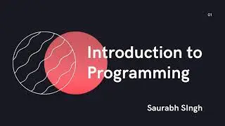 INTRODUCTION TO PROGRAMMING PPT || CODING || PPT || PYTHON || CANVA