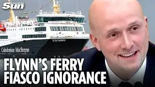 FERRY FIASCO: Smirking Stephen Flynn's shocking ignorance over 'explosive' gas leak on Glen Sannox
