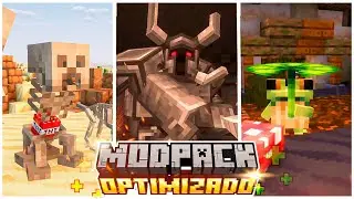 El mejor Modpack OPTIMIZADO de bajos recursos para 1.20.1