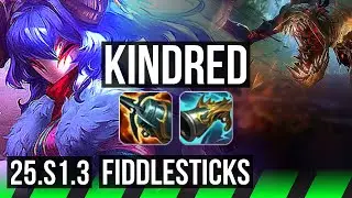 KINDRED vs FIDDLESTICKS (JGL) | 5/0/2 | KR Grandmaster | 25.S1.3
