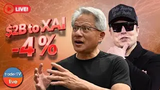 AI Bubble or Boom? 🤖💥 NVDA Pumps, Gold Soars Past $4K! | Live NOW!