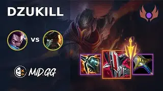 MID.GG: [ Dzukill ] Yasuo TOP vs Gangplank | EUW MASTER | LOL Season 2025