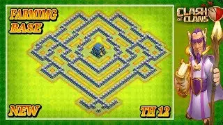 NEW BEST! Farming Base Town Hall 12 (TH12) 2019 - Hybrid Farming Base Clash Of Clans