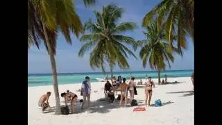 Trauminsel Saona in der Karibik..