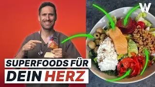 10 Superfoods, die Ihre Gefäße reinigen & das Herz schützen! Beste Ernährung gegen Atherosklerose