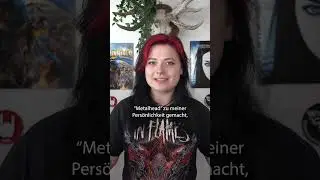 Wie Rey zum Metal kam! #metalhead #festival #metalgirl