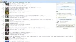 7 Hours of the Reddit front page in 49 seconds