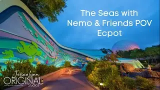 The Seas with Nemo & Friends | Epcot Ride Disney World 50th Dolphins Sharks POV and Vlog