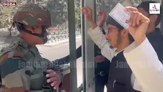 #Security heightened in #Doda, Amid the ongoing Anti terror operation in #Hiranagar, #Kathua