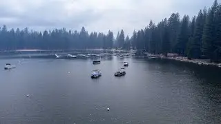 2023 0525 Drone of Pinecrest Lake in Stanislaus county