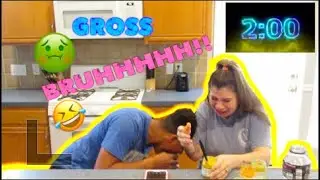 BABY FOOD CHALLENGE*(WARNING VOMIT)*