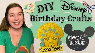 DIY Disney Birthday Crafts | Homemade Disney Decorations