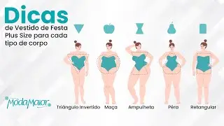 Dicas de vestido de festa plus size para cada tipo de corpo.