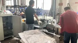 110kg/h Plastic Pelletizing Machine Test Run | LDPE & HDPE Recycling Line by Wintech