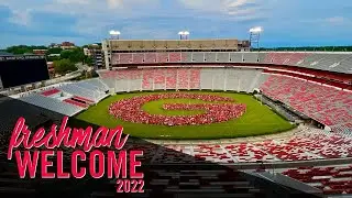 UGA Class of 2026 Freshman Welcome Power G Timelapse in 8K