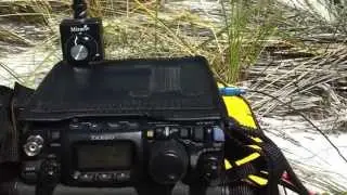VK3XPT/7 QRP Portable, with VK2KIT Mobile on 40m. 1 of 2