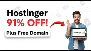 Hostinger Coupon Code 2025: Get UP TO 91% OFF + Free Domain!