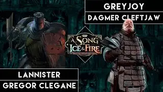 ASOIAF TTS Battle Report: Gregor Clegane vs Dagmew Cleftjaw [RUS]