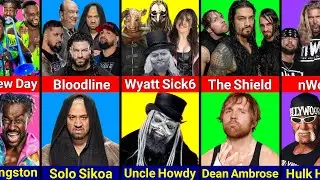 WWE Stables and Their Leaders