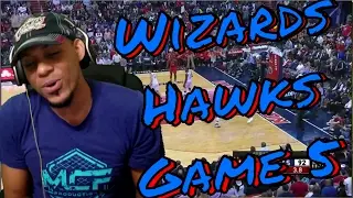 Wiz Came To PLAY : Washington Wizards vs Atlanta Hawks Full Game 5 Highlights Reaction