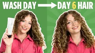 How I keep my curly hair moisturized (Wash day ➡️ Day 6)