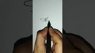 MUBASHIR Name Signature Style #Shorts #writingskills #signaturestyles #signature #calligraphy