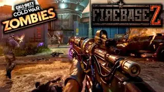 BLACK OPS COLD WAR ZOMBIES *FIREBASE Z* OFFICIAL TRAILER REACTION!! (DLC 1)
