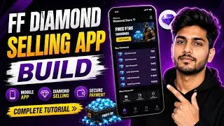 How To Create FF Diamond Selling App 🔥 | User Panel + Admin Panel | Step By Step 🪜 Full process 