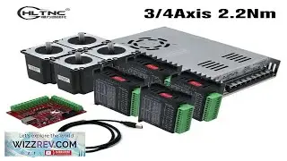 HLTNC 3 4 Axis Kit CNC Nema 23 2.2N 82mm Stepper Motor