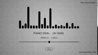 Free Jazz Intro Music   'Piano Sway' Intro A   4 seconds   OurMusicBox