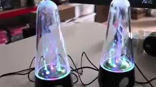 HOW TO INSTALL USB Powered Colorful LED Fountain Dancing Water Stereo Music Speakers