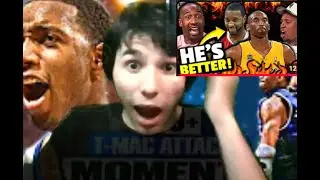 I JUST BECAME A TMAC FAN.. RAY REAX The World's GREATEST Tracy McGrady Highlight NICK SNAPS on Gil
