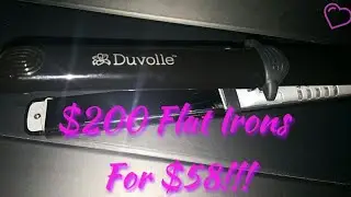 My Fav Flat Irons||Titanium Hair Straightener$195 For $58 w/Coupon Code!!