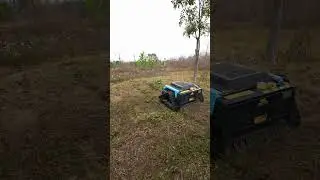 Efficient Orchard Weeding with KOHAM High-Horsepower Remote Control Lawn Mower#CantonFair #Wholesale