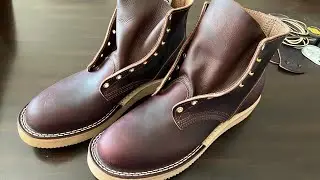 Nicks Boots Free Range Leather: Double Stuffed Burgundy