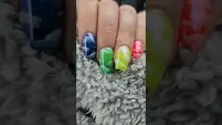 I just love these #gelnails #gelx #jellynails #simplenails #easynailart #futurenailtech #cloudnails