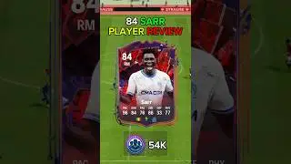84 Trailblazers SARR player review ea fc 24 #shorts #short #eafc24