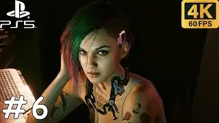 CYBERPUNK 2077 &mdash; патч 2.2, прохождение игры, полная версия [4K 60 кадров в секунду, PS5] &mdash; часть 6