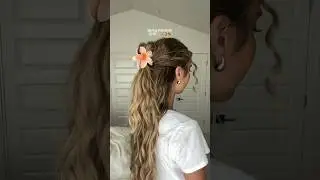 Bringing out the flowers clips 🤩 #hair #hairstyle #hairtutorial #hairinspo #hairtok #heatlesscurls
