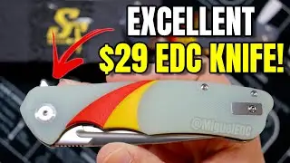 Best $29 Budget EDC Knife!? - Sitivien ST132 Unboxing