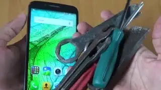 Panasonic Eluga Icon Display OGS Glass Scratch Test